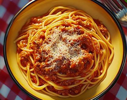 Spaghetti bolognese
