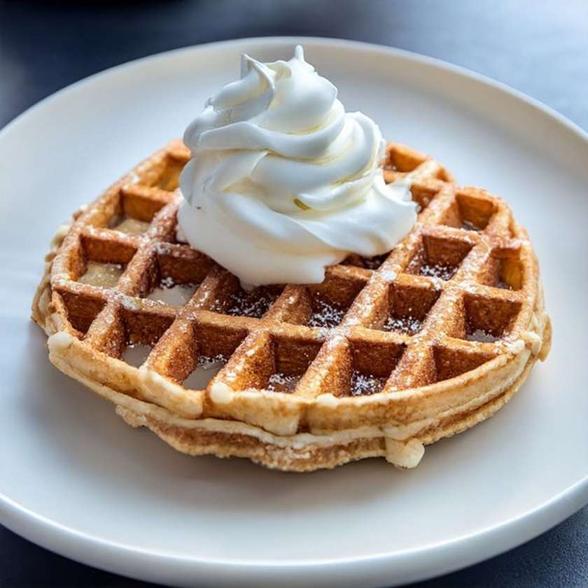 Sugar and Cinnamon Waffle