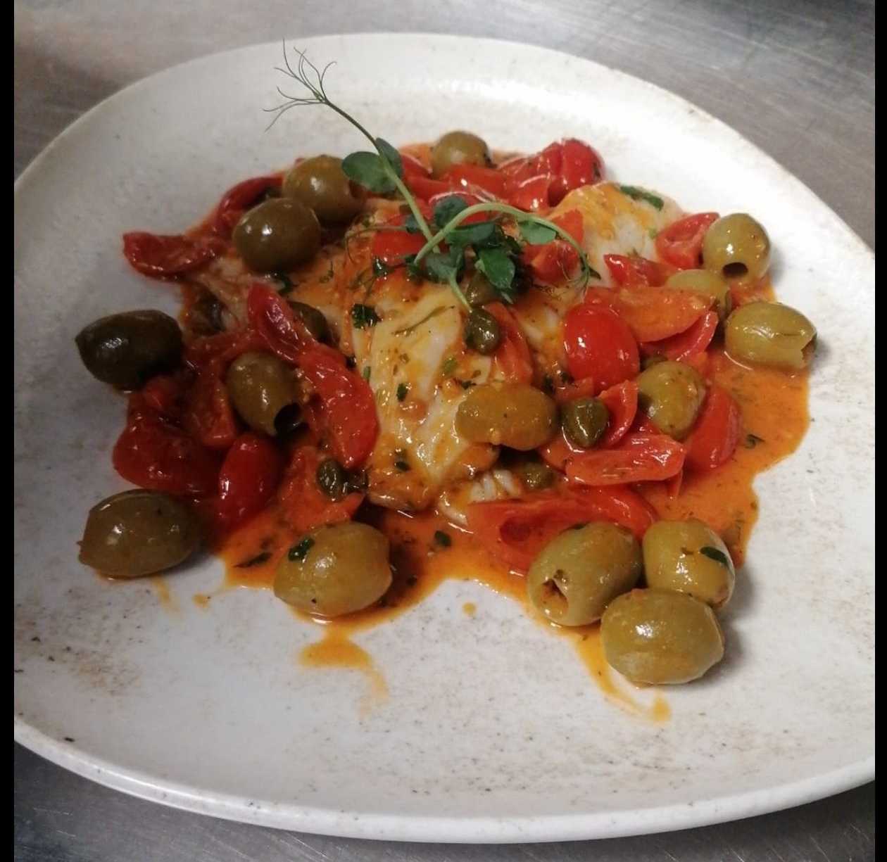 Filetto di orata alla siciliana