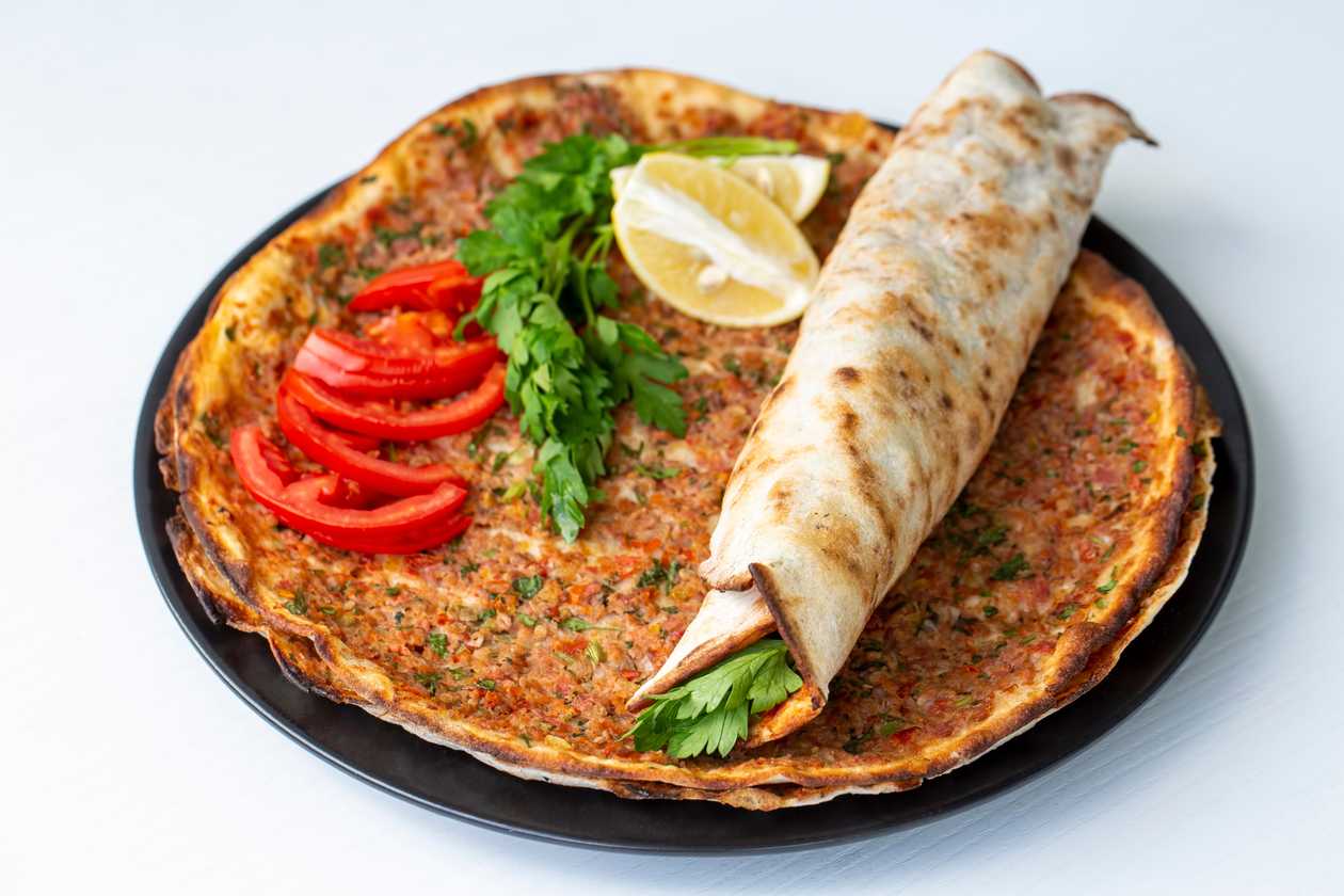 Turkish Pizza Menu