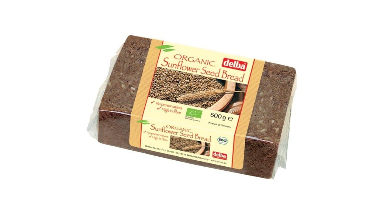 Delba Sunflower Seed Bread, 500g