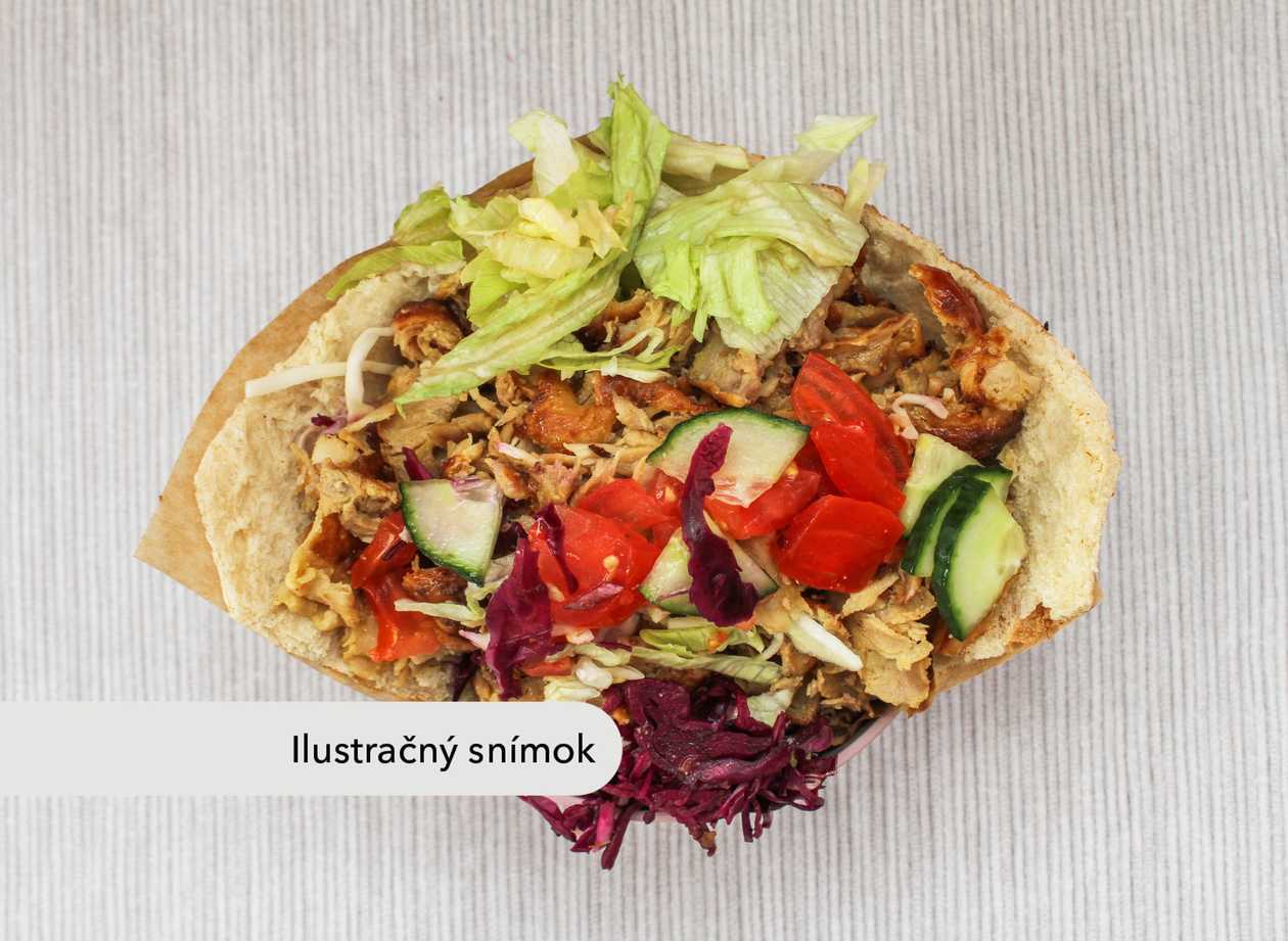 Chicken Kebab in a Roll