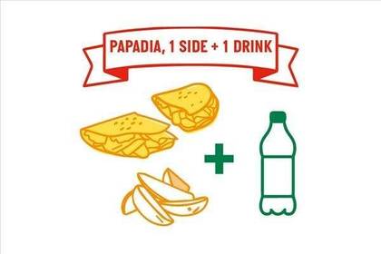 Papadia, Side and Drink