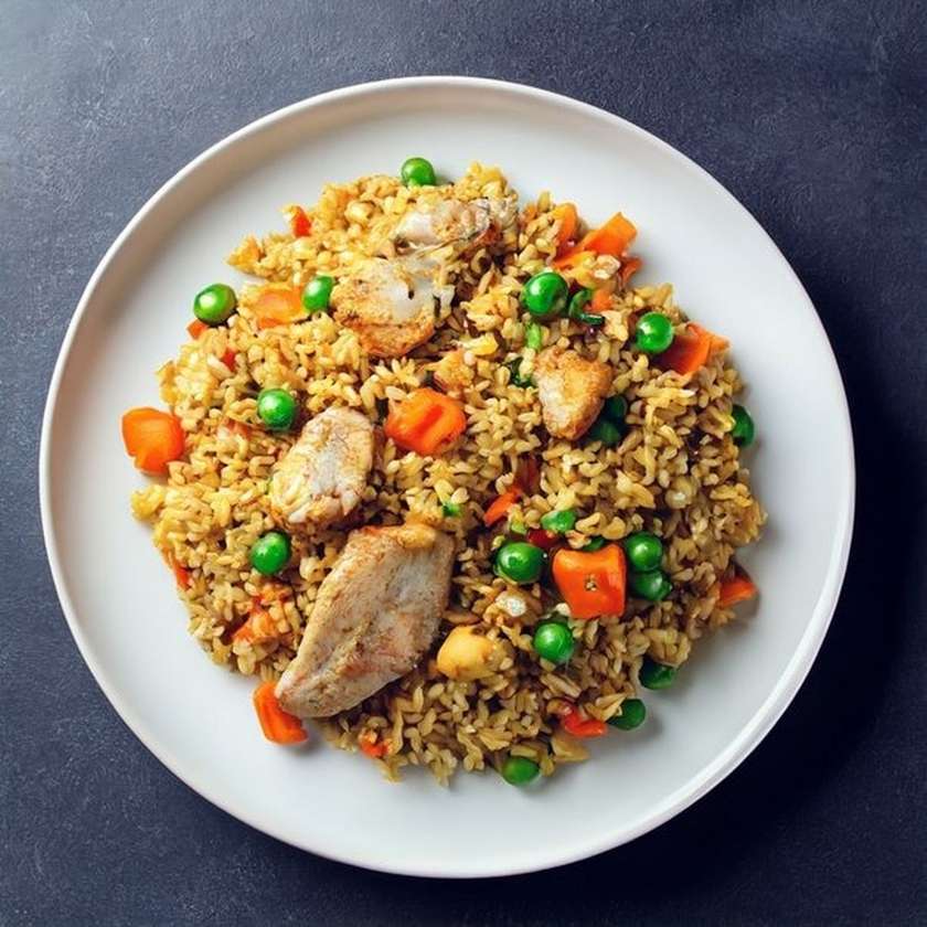 Fried Rice with Vegetables