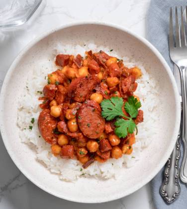 Thin Chickpea Stew