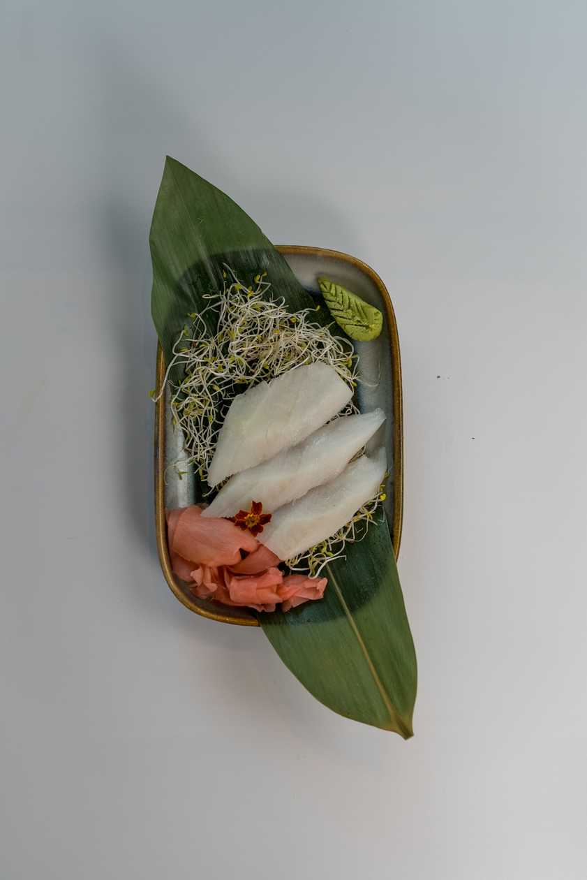 Halibut Sashimi