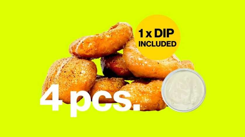 LEMONPEPPER.NUGGETZ 4 pcs + 1 dip