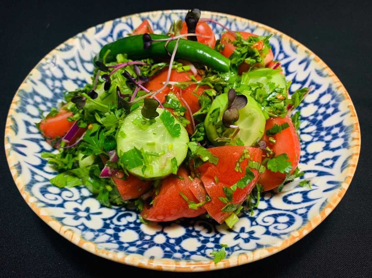 Cucumber & Tomato Salad