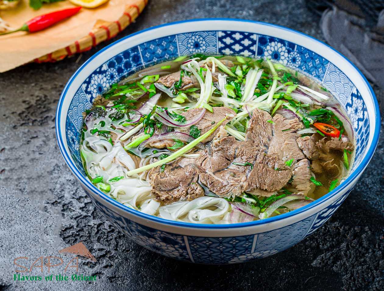 (L) 🍜 PHO beef traditional noodle soup (lager)