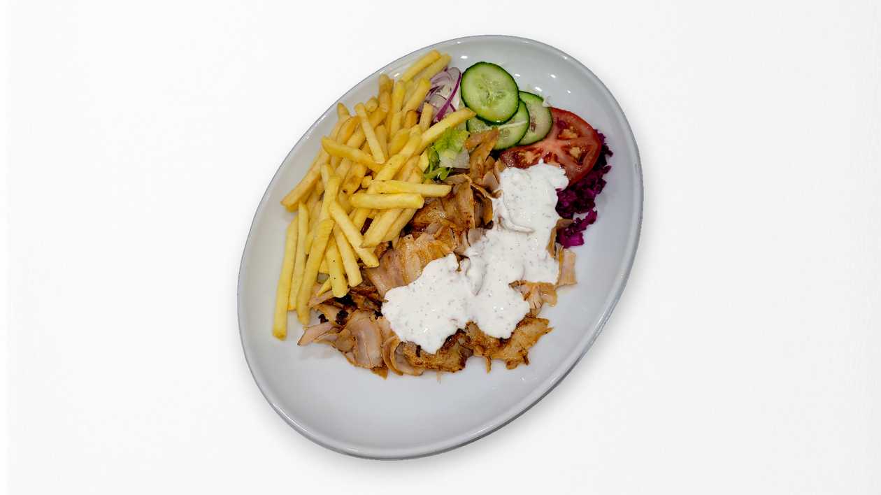Kebab Plate Without Menu