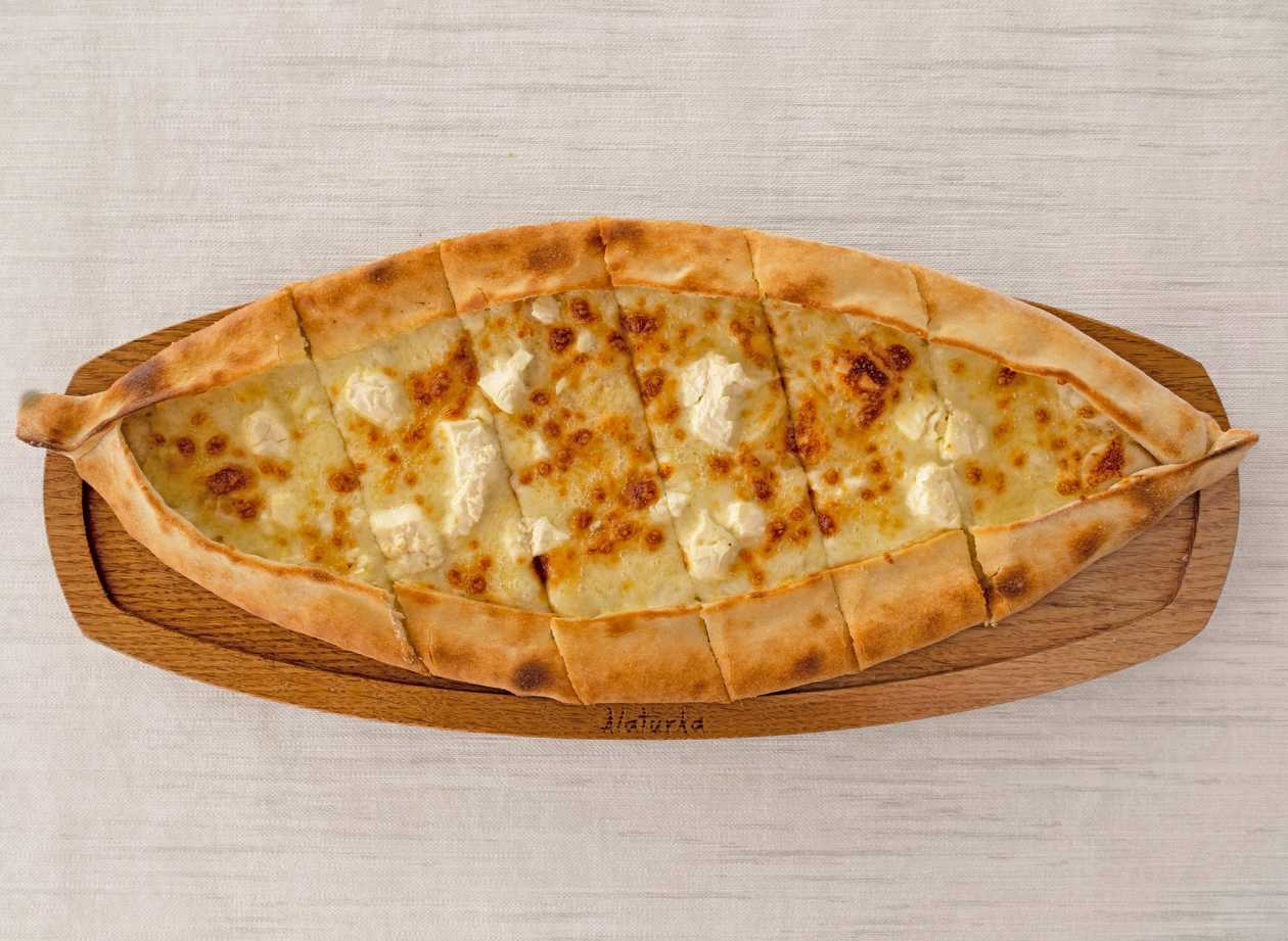 Pide with Sheep Cheese