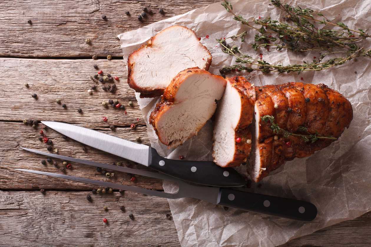Turkey Bitoque on a Plate