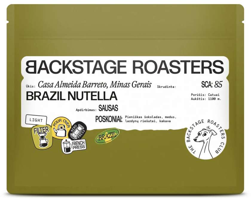 BRAZIL NUTELLA Light Roast 250 g