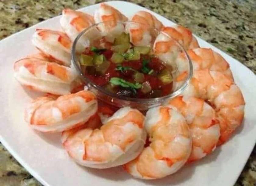 Shrimp with Lemon Sauce