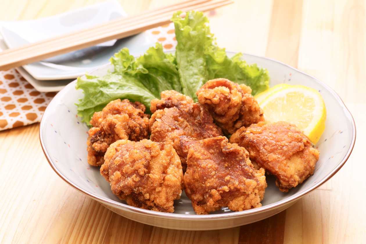 Fried Chicken on a Plate