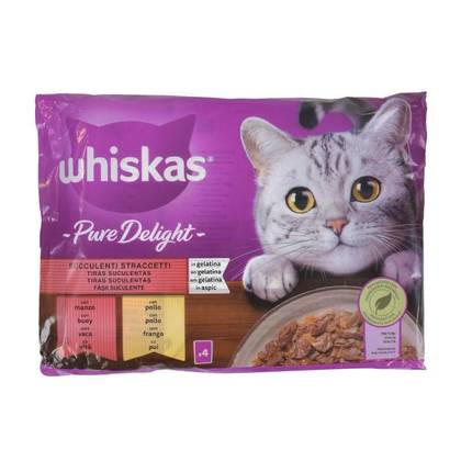 Whiskas Cat Gel Polo 4X85g