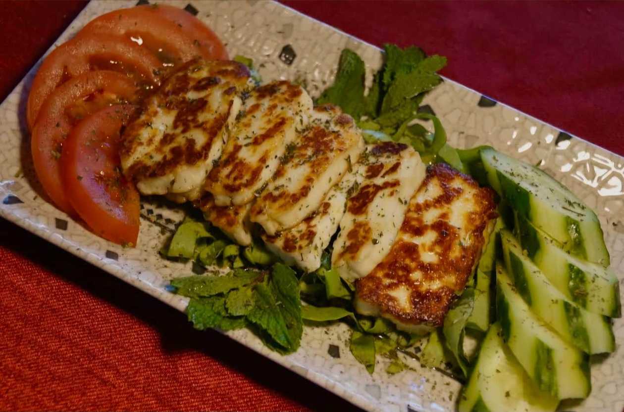 Grilled Haloum