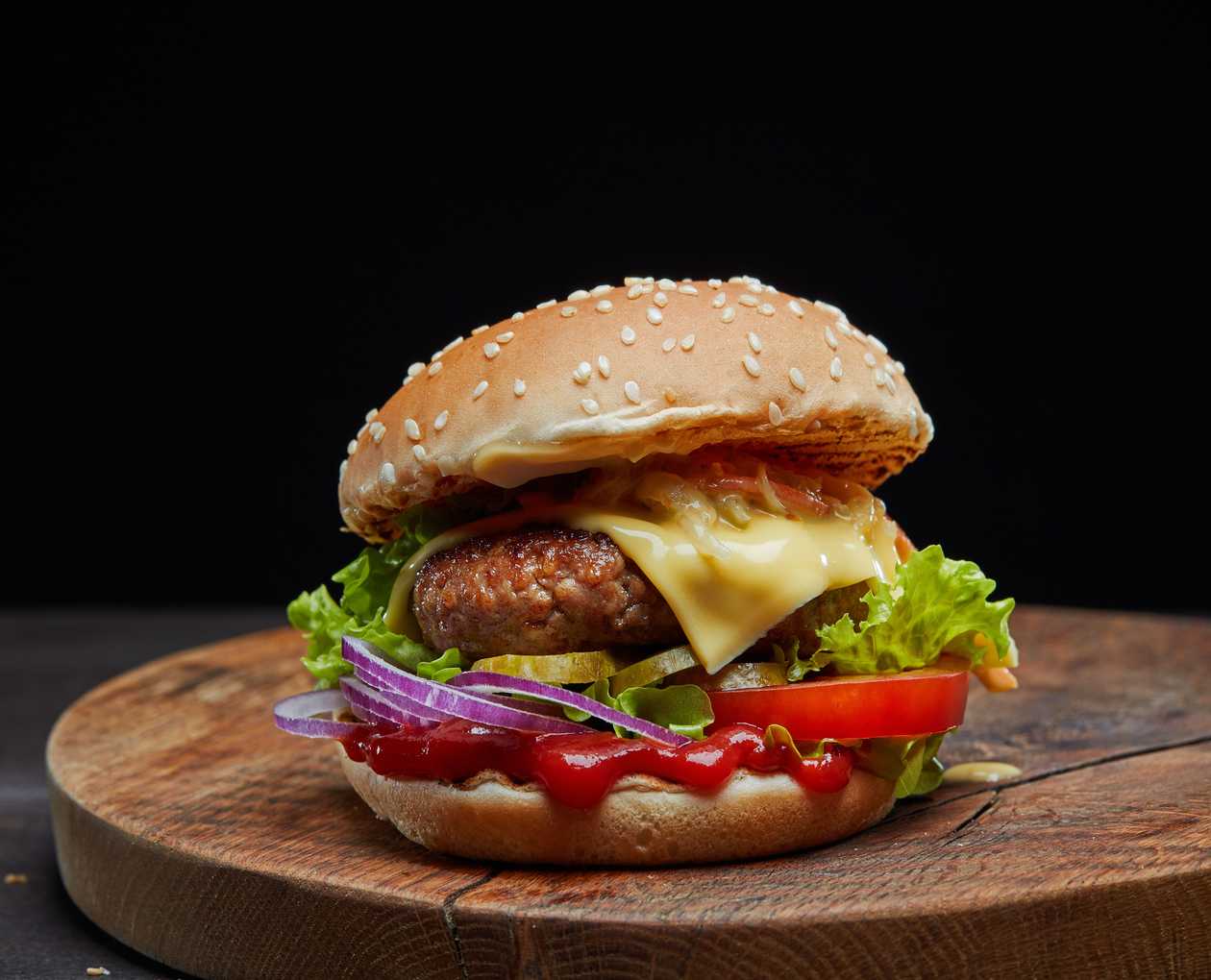 Chicken burger