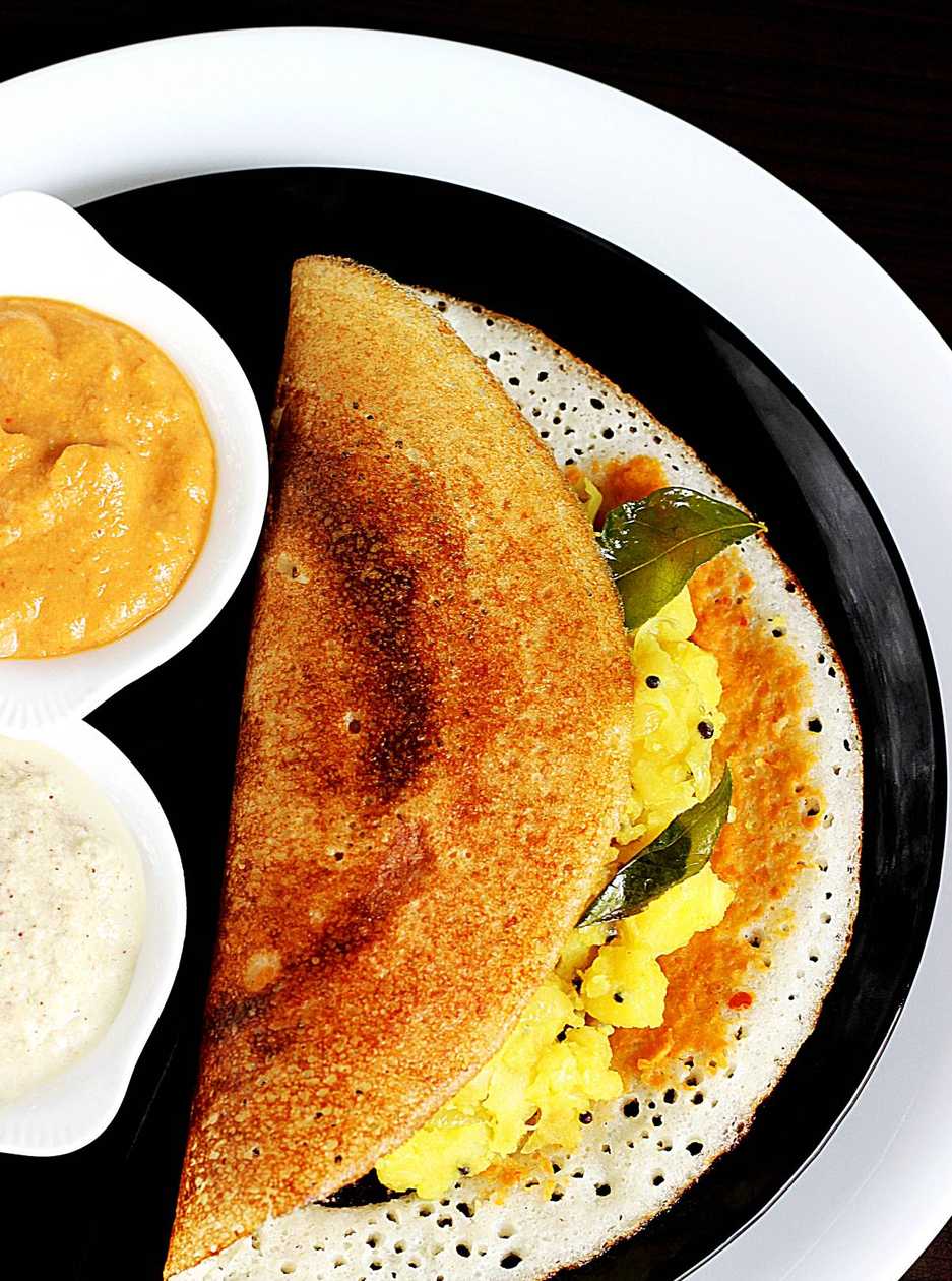 Masala dosa ( vegan)