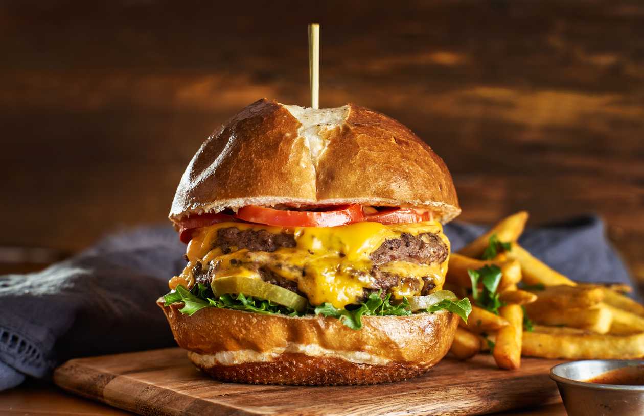 Double clasic burger