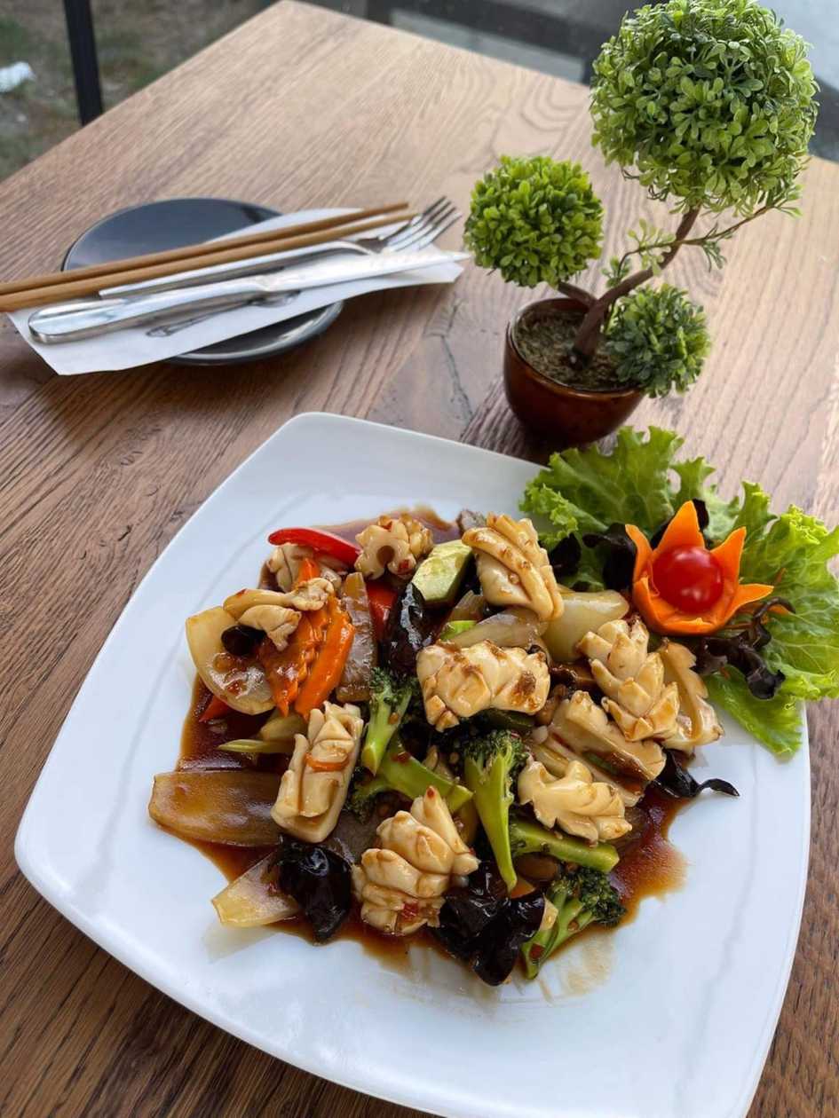 Calamari la Wok