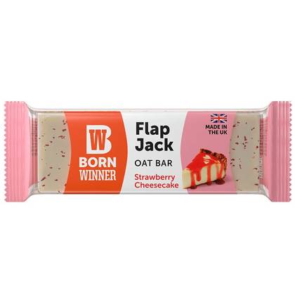 Strawberry Cheesecake Flapjack Bar