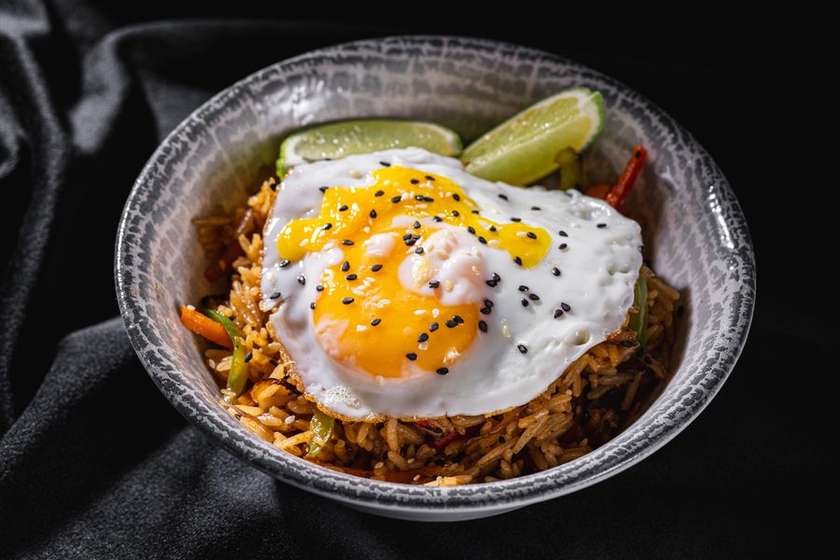 Rice with vegetables