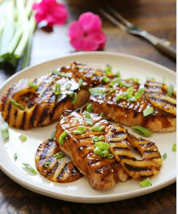 Pork Chops Hawaii
