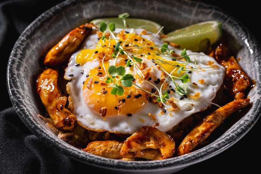 Rice with chicken