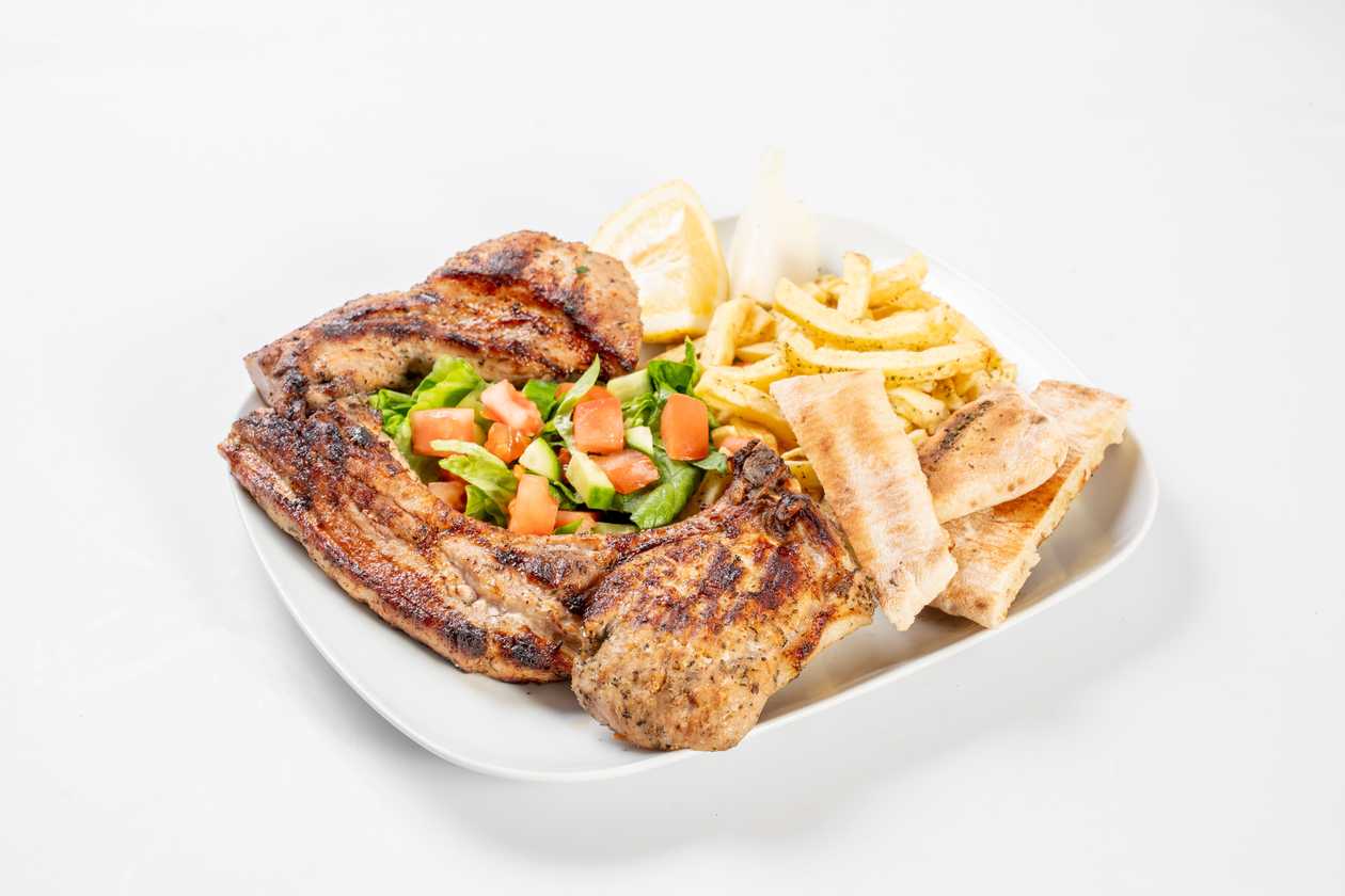 Small Pieces of Pork Chops Portion