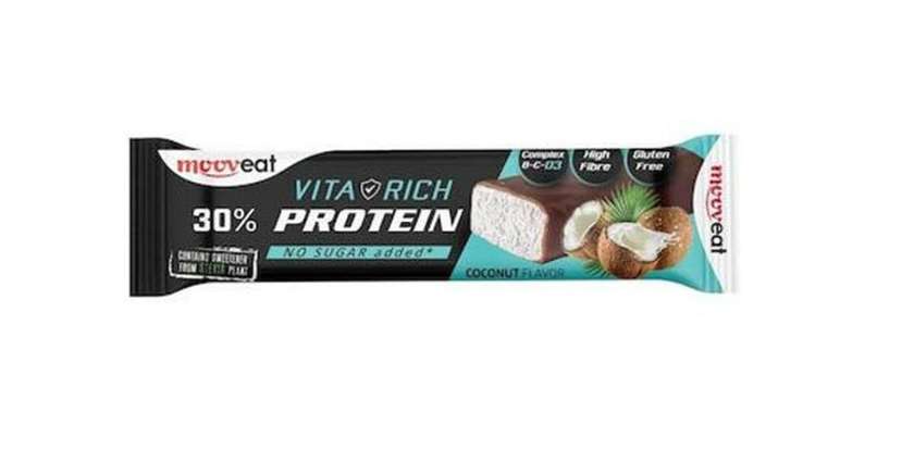 MOOVeat VITA RICH Protein bar 30% Coconut