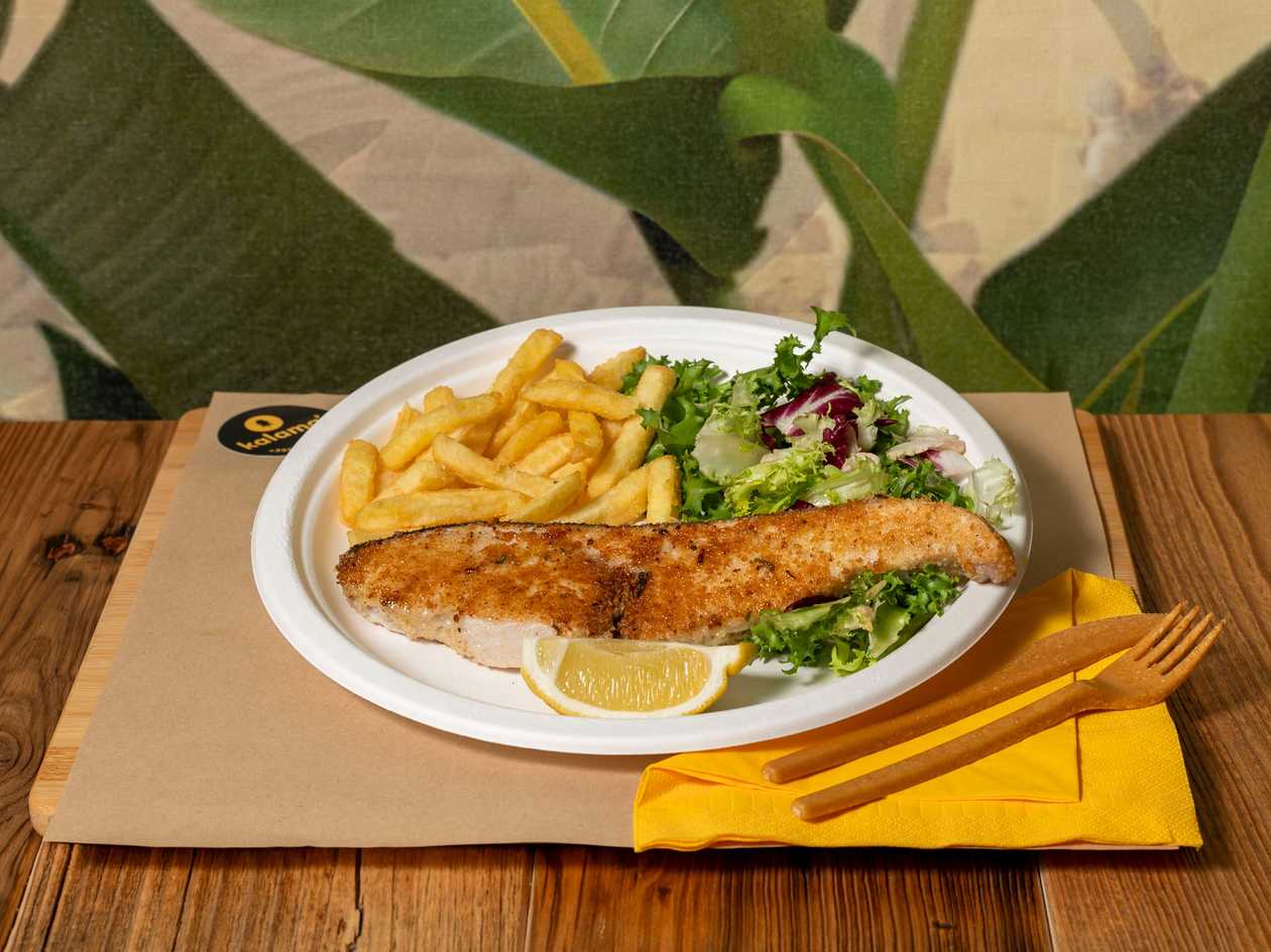 Filetto Di Pesce Spada Fresco Alla Griglia (Grilled Fresh Swordfish Fillet)
