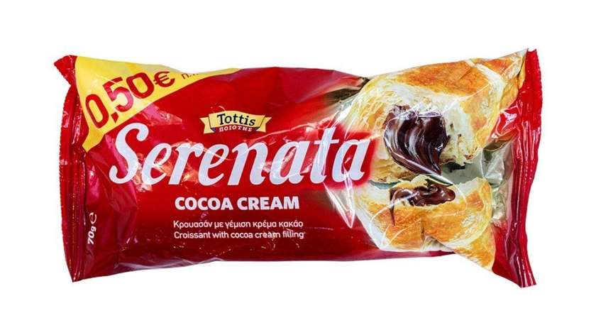 Serenata Croissant Cocoa Cream 70gr