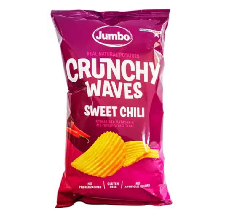 CRUNCHY CHIPS GLUTEN FREE sweet chilly