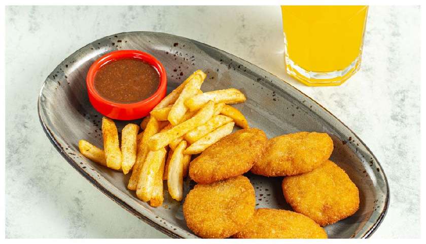 Mini Nuggets, Kartof fri və Sərin İçki