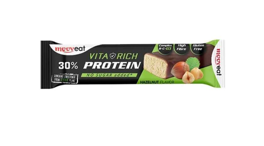 MOOVeat VITA RICH Protein bar 30% Hazelnut