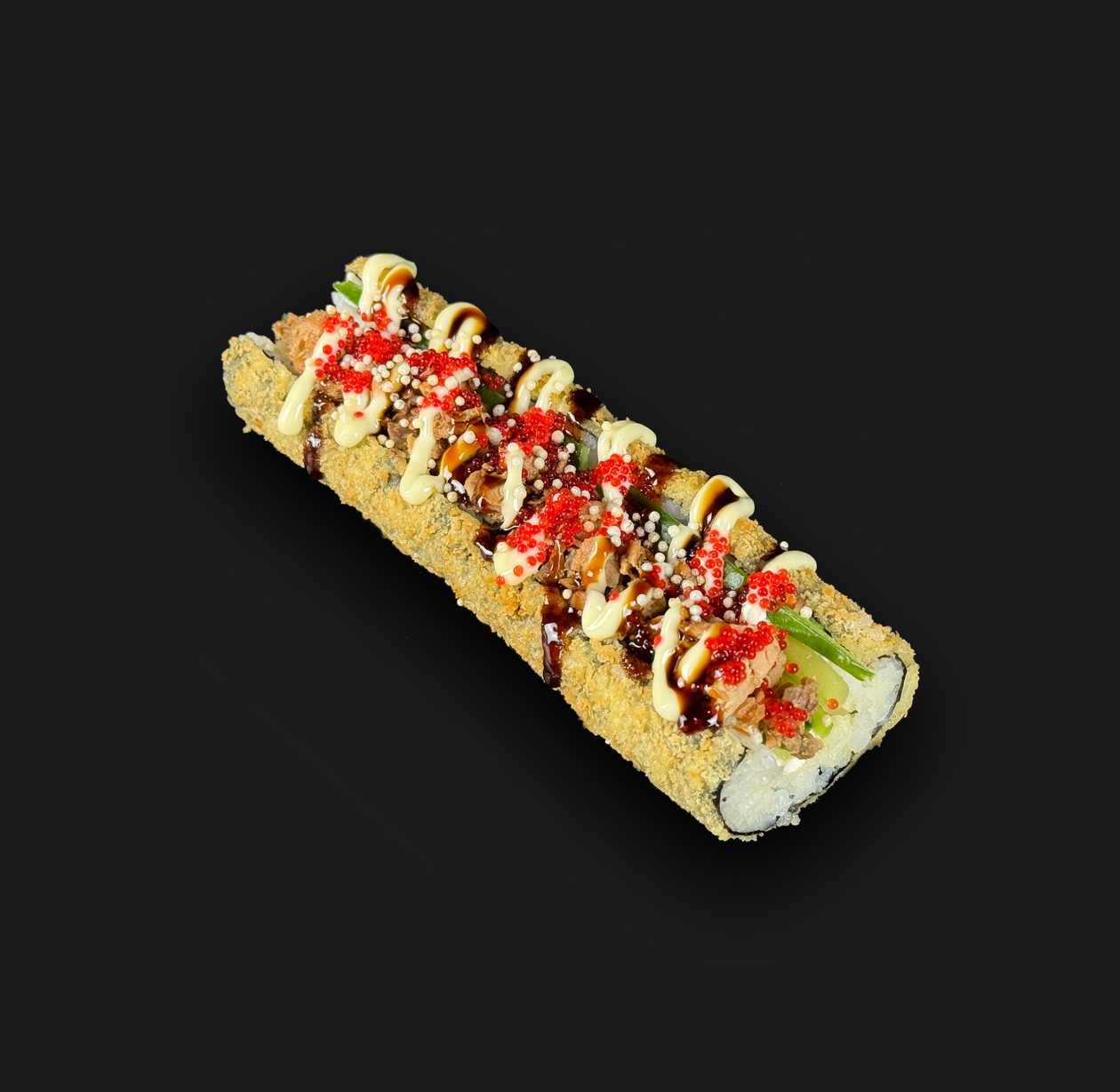 Salmon sushi dog