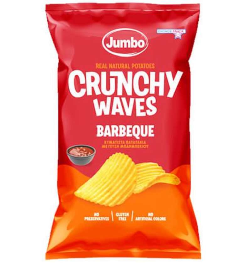 CRUNCHY CHIPS GLUTEN FREE bbq