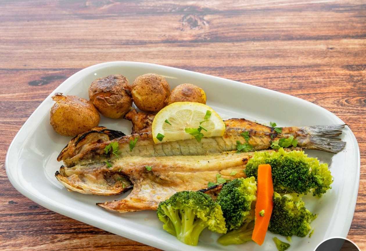 Grilled Sea Bass