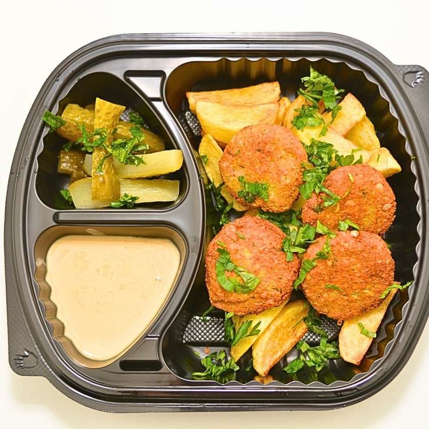 Falafel with French Fries