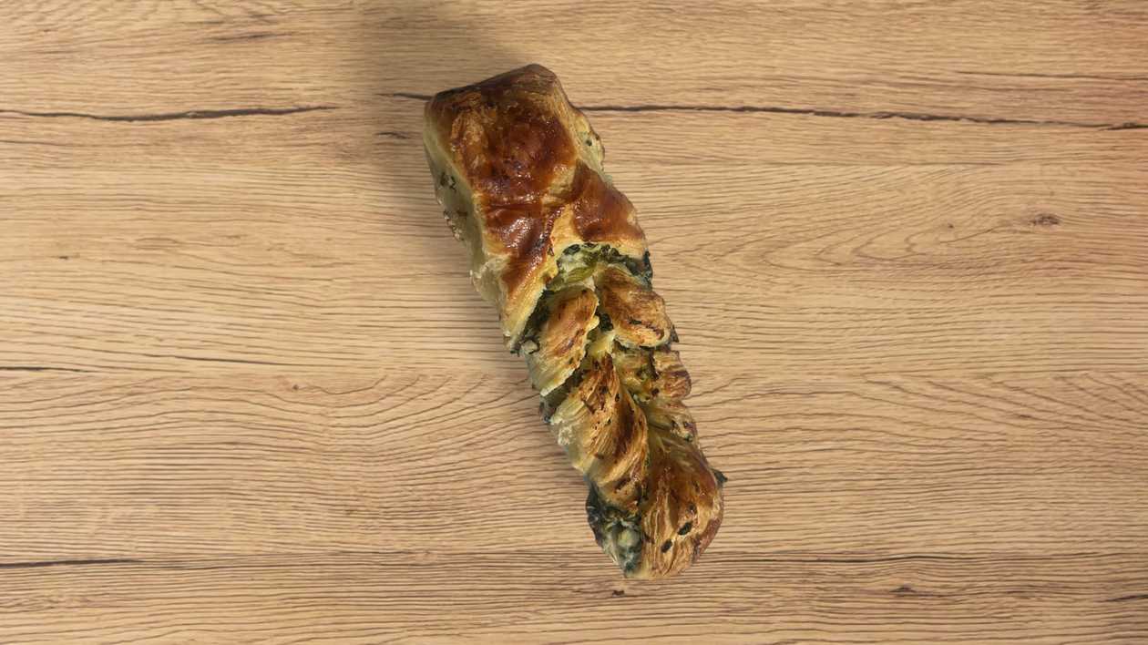 Feta & Spinach Croissant Braid