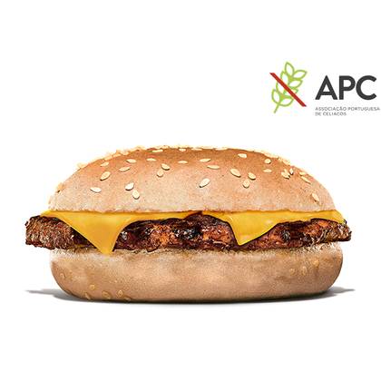 Cheeseburger sem glúten