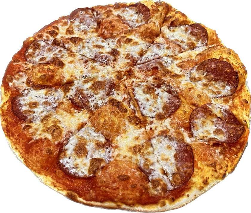 Salami Pizza