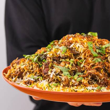 Mutton Biryani with Mint and Coconut