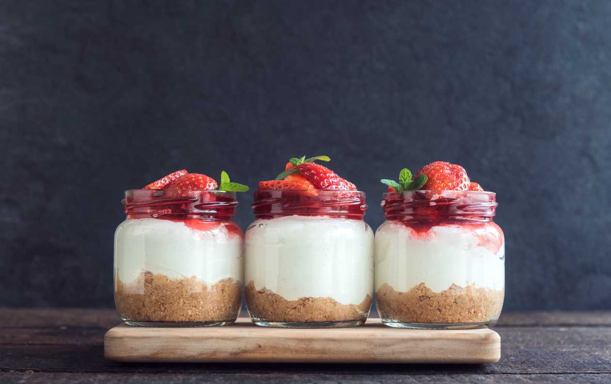 Strawberries with Chantilly Cream