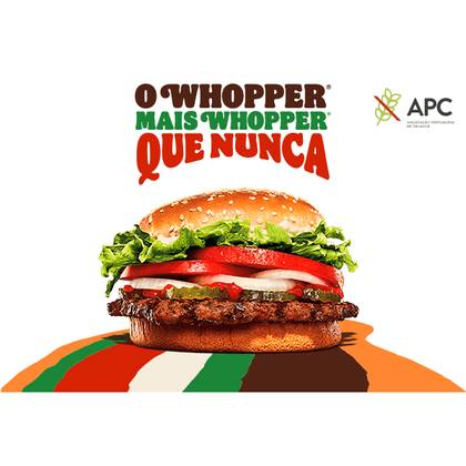 Whopper® sem glúten