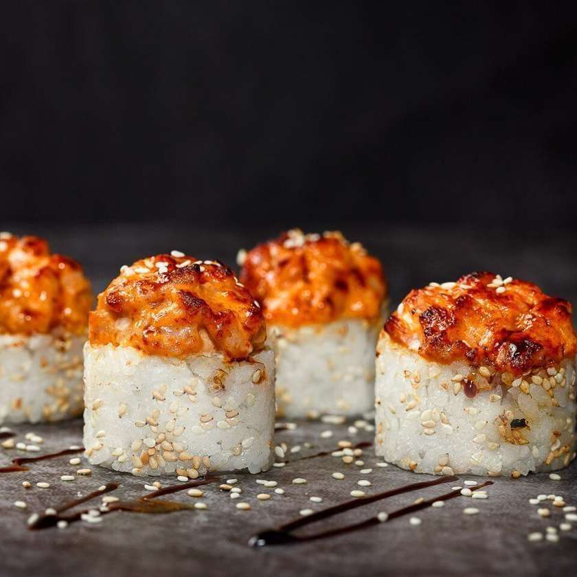 135. Maguro kimchi maki 8 tk
