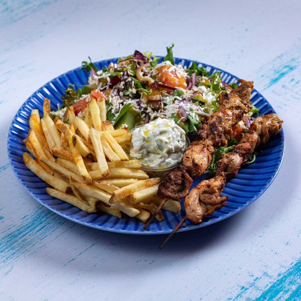Shaorma on the plate