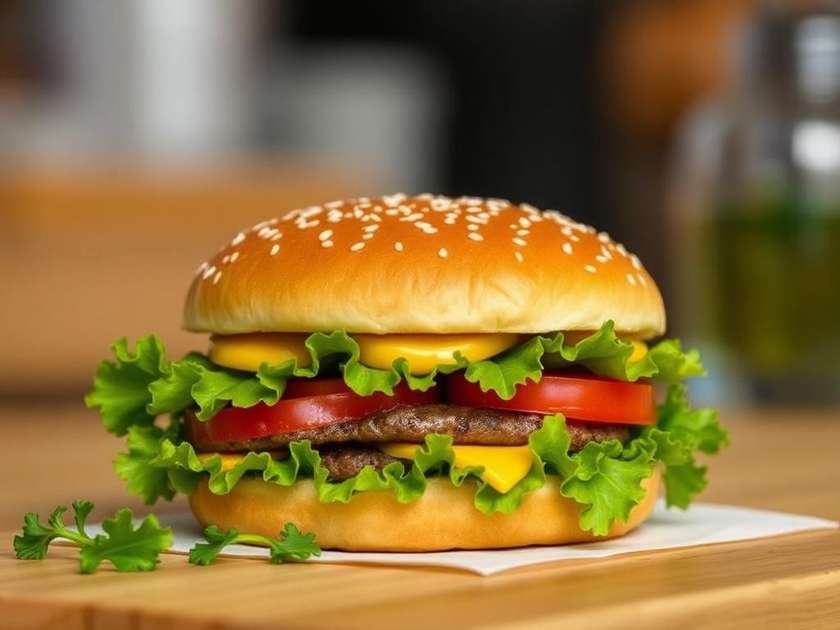 ChickenVeg Burger