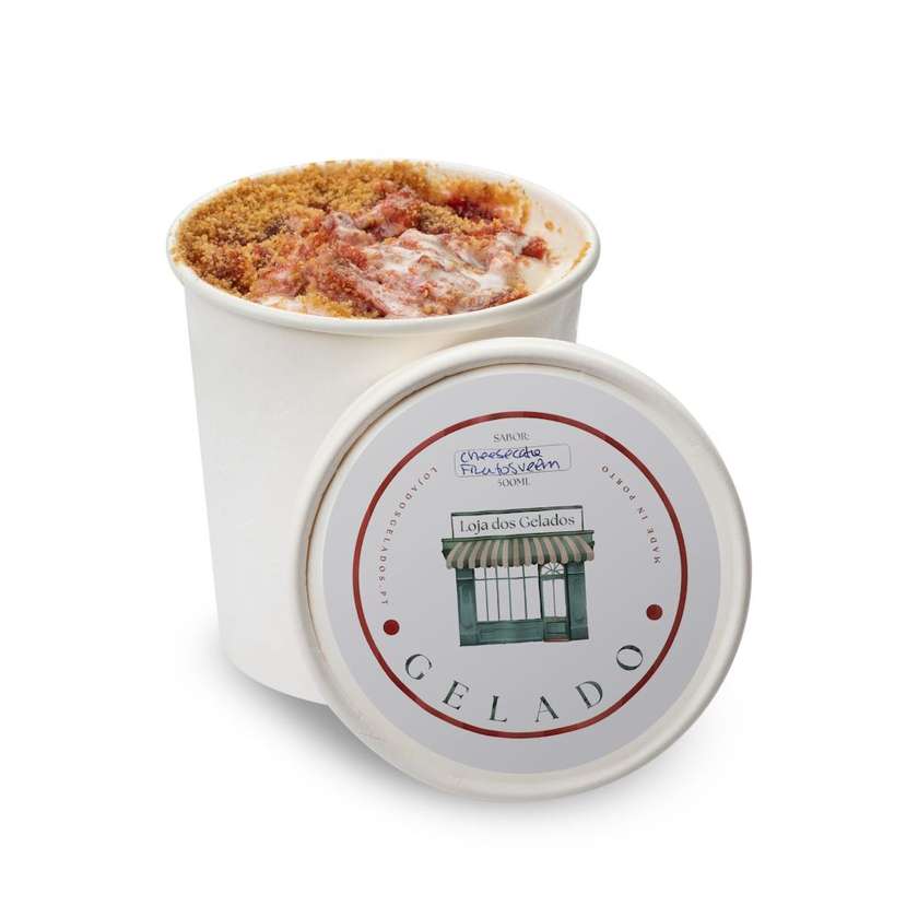 Cheesecake Ice Cream with Red Fruits 470ml